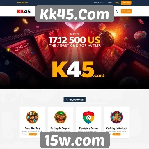 Analise de usabilidade do site Kk45.Com
